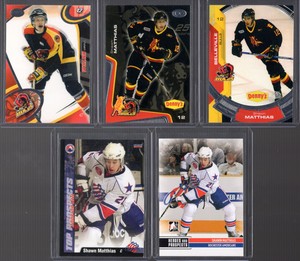 SHAWN MATTHIAS [Lot of 5]