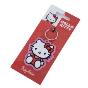 Hello Kitty Pose Colourful And High In Detail PVC Keyring - NEW UK STOCK - Picture 1 of 3