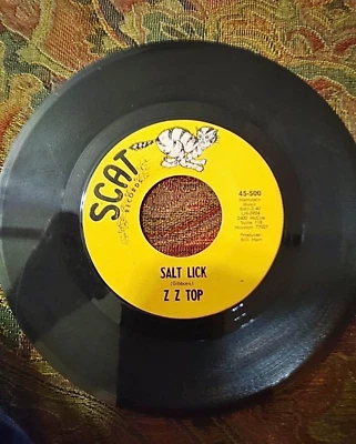 ZZ TOP: salt lick / miller's farm SCAT 7" Single 45 RPM - Image 1 of 2