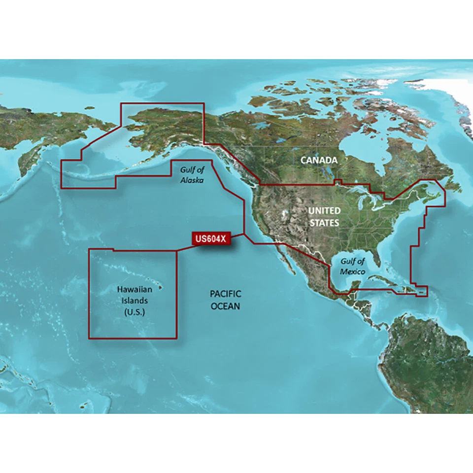 Garmin BlueChart® g2 HD HXUS604x US All & Canadian WestmicroSD™SD&trade - Image 1 of 1