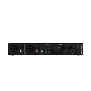 Arturia MiniFuse 4 4-Input/4-Output Desktop USB-C Audio & MIDI Interface, Black - Picture 1 of 3