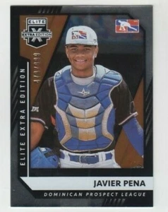 Javier Pena 2021 PANINI ELITE EDIZIONE EXTRA PROSPETTO DOMINICANO /999  - Foto 1 di 1