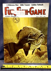Fur - Fish - Game July 1970 "A Wilderness River" - Picture 1 of 4