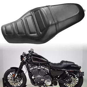 For Harley Davidson Iron 883 XL883N 2010-2016 Driver Passenger Two Up Seat - Picture 1 of 12