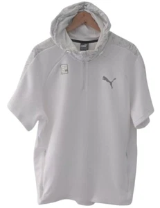 Sudadera con Capucha Puma Talla XL - Manga Corta - Sudadera con Capucha Blanca - Nueva Con Etiquetas - Imagen 1 de 9