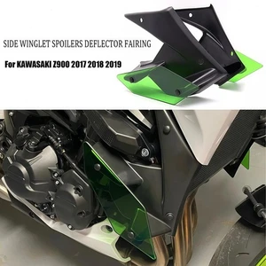 Side Winglet Spoiler Deflector Fairing Cover For KAWASAKI Z900 2017-2019 - Picture 1 of 12