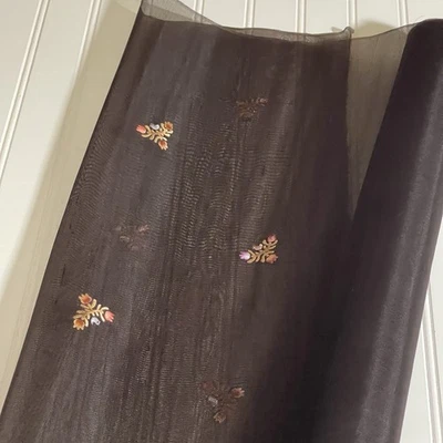 MARRÓN SEDA - TELA 8 yardas x 22 pulgadas de ancho o 288 pulgadas x 22 de ancho Foto 1 de 4