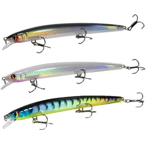 3PCS Bass Saltwater Fishing Lure 15.4g Trolling Swimbait Hard Artificial Fishing - Picture 1 of 4