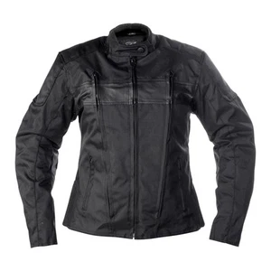 Chaqueta Fulmer Stealth para mujer Abrigo de motociclismo Poliéster/Cuero - Imagen 1 de 3