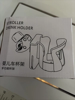 Коляска напиток держатель с зажимом новый в коробке - Изображение 1 из 4