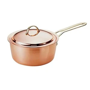 SINKO Copper Pot 16cm IH Compatible PL-1704 Made in Japan Brand New - Picture 1 of 1