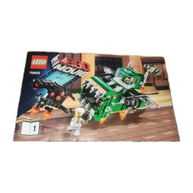 LEGO Movie Trash Chomper (70805) building set instruction booklet