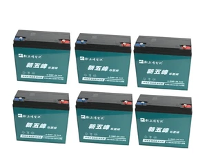 6p 12V 20Ah 6-DZM-20 Battery 6-DZF-20 for 72V ATV Scooter E-bike Wheelchair UTV - Picture 1 of 10