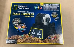**NEU** National Geographic Professional Rock Tumbler Kit mit GEMFOAM - Bild 1 von 6