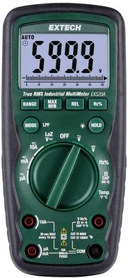 Extech EX520A Hand-Multimeter Messgerät digital CATIV 600V 1621102 - Bild 1 von 3