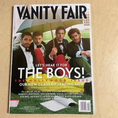 Vanity Fair Hollywood 2026 Jeremy Allen White Glen Powell Jonathan Bailey cover Foto 1 de 4