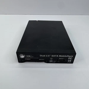 SIIG Dual 2.5” SATA MobileRack 02-1242A - Picture 1 of 3