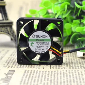 SUNON KDE1205PHV2 Silent Fan DC12V 1.0W 3pin 50*50*15mm Speed Test - Picture 1 of 6