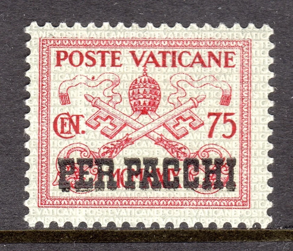 Vatican Scott #Q 7 VF Unused 1931 75 Cent Parcel Post Overprint - Image 1 of 1