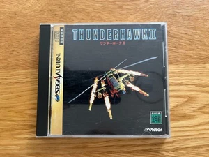 Thunderhawk II Sega Saturn Japan JPN THUNDER HAWK 2 - Picture 1 of 23