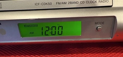 Vintage Sony Model ICF-CDK50 Under Cabinet FM/AM CD Clock System - Image 1 of 4