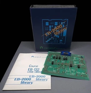 Curso Biblioteca Degem Systems EB-2000 EB-132 Circuitos Lógicos II Módulo Entrenamiento - Imagen 1 de 10