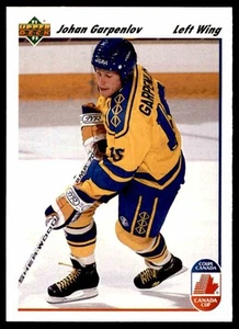 1991-92 UPPER DECK JOHAN GARPENLOV #28 - Picture 1 of 2