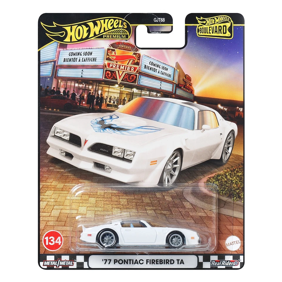 2025 Hot Wheels Premium Boulevard '77 Pontiac Firebird TA #134 Foto 1 de 1