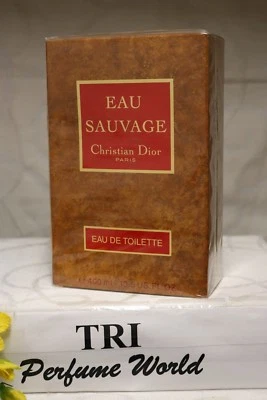 Туалетная вода мужская EAU SAUVAGE Christian Dior брызги 13,5 жидк. унц. 400 мл винтажный - Изображение 1 из 3