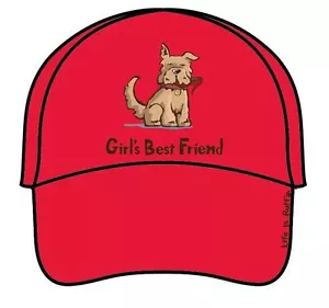 Cappello Rosso Ragazza Migliore Amica - Nuovo - Foto 1 di 2
