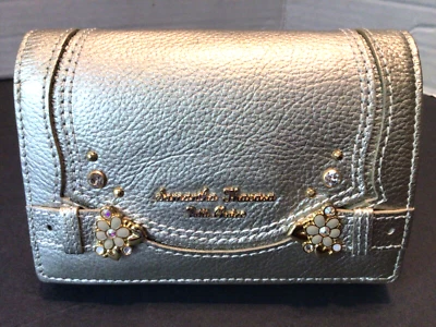 Cartera Samantha Thavasa Petit Choice Dorada Plegada Foto 1 de 4