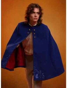 Over The Garden Wall Cape Wirt mit Kapuze S/M blau rot Hot Topic Cartoon Network - Bild 1 von 5