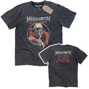 Official Megadeth T-Shirt Black Friday Grey Premium Stonewash Tee NEU - Bild 1 von 9
