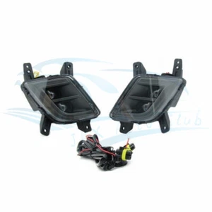Pair LED Front Daytime Running Light DRL Fog Lamp u For 2011-2015 Kia Sportage - Picture 1 of 5