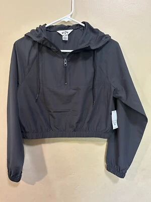 Chaqueta cortavientos Billabong para mujer cortavientos 1/2 cremallera con capucha talla XS NUEVA Foto 1 de 4