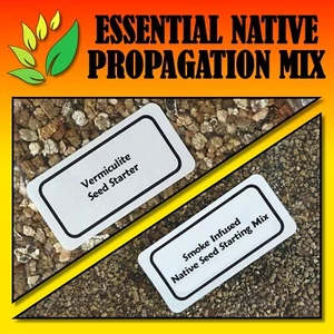VERMICULITE NATIVE SEED RAISING PLANT MIX-SMOKE INFUSED GERMINATION STARTER KIT - Picture 1 of 6