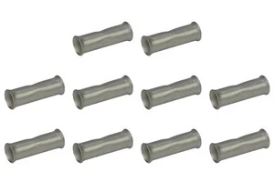 2/0 AWG TEMCo Butt Splice Connector Tin Plated Copper Uninsulated Gauge. 10 Pack - Picture 1 of 5