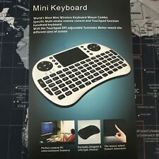 Mini Wireless Keyboard Mouse Combo Multi-media Remote Control Handheld Touchpad