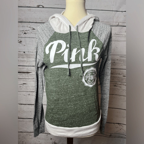 UNDERCOVER ROSA Victoria's Secret Felpa con cappuccio leggera marled