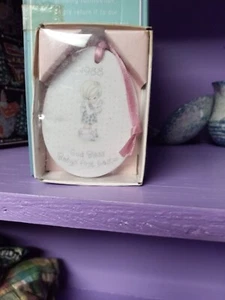 Porcelain Hanging Easter Ornament - Picture 1 of 2