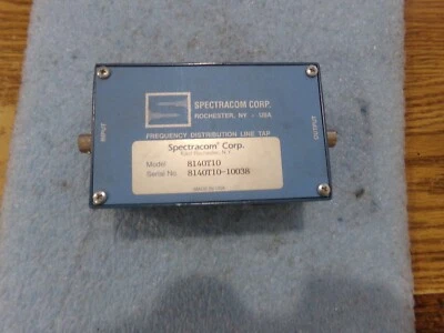 Spectracom Model: 8140T10 Reqwuency Distribution Line Tap - Image 1 of 2