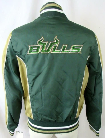 USF Bulls Women S M or L Full Zip Reversible Jacket with Sequin Accents SFU 4 Cover