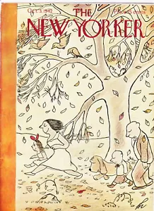 THE NEW YORKER OCT 3 1942 RARE COLLECTED-JAMES THURBER COVER+PIECE+LIEBLING VG+ - Picture 1 of 3