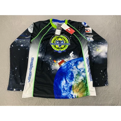 Camisa Primal Camiseta de Ciclismo Manga Larga Ruedas de Justicia Nueva con Etiquetas Bicicleta Activa Hombres Foto 1 de 4