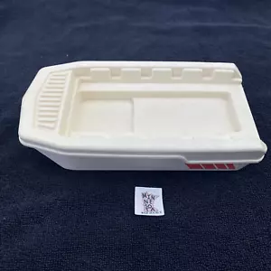 Base barca bianca Construx vintage 1983 di Fisher Price pezzi di ricambio - Foto 1 di 5