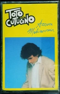 TOTO CUTUGNO AZZURRA MALINCONIA MC TAPE EMI 64 1187404 ITALY 1986 P.Pirazzoli NM - Foto 1 di 5