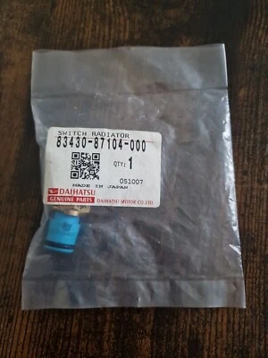 8343087104 INTERRUPTOR RADIADOR DAIHATSU TOYOTA FARSA APLAUSOS GRAN MOVIMIENTO Foto 1 de 4
