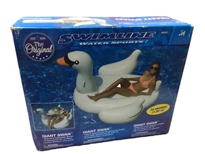 Swimline Water Sports Giant Swan Pool Float NIB - Picture 1 of 6