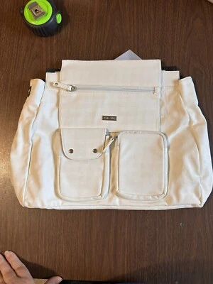 NIB Miche “Chelsey” Shell. Large.White Plaid. Pockets. Magnetic Close - Image 1 of 4