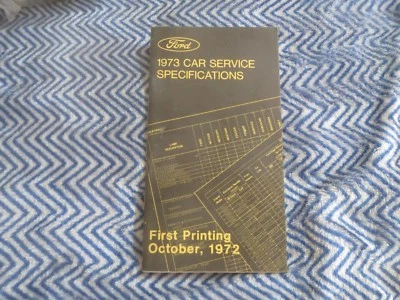 Ford Mustang Torino Maverick LTD 1973 Thunderbird manual de taller especificaciones de servicio nuevo Foto 1 de 3